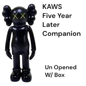 KAWS 🔥 Five Years Later Companion, still in plastic w/ box 8 inch